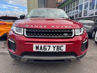 USED 2017 67 LAND ROVER RANGE ROVER EVOQUE 2.0 TD4 SE Tech SUV 5dr Diesel Auto 4WD Euro 6 (s/s) (180 ps) Great colour, looks stuning in Red