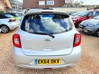 USED 2014 64 NISSAN MICRA 1.2 Acenta Hatchback 5dr Petrol AUTOMATIC Low Mileage 5 door petrol Automatic with a FSH