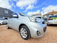 USED 2014 64 NISSAN MICRA 1.2 Acenta Hatchback 5dr Petrol AUTOMATIC Low Mileage 5 door petrol Automatic with a FSH