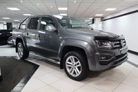 USED 2019 19 VOLKSWAGEN AMAROK 3.0 TDI V6 Highline Pickup Double Cab 4dr Diesel Auto 4Motion Euro 6 (s/s) (258 ps) HTD LTHR+DIFF LOCK+ROLLER+FSH!