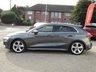 USED 2022 72 AUDI A3 1.5 TFSI 35 S line Sportback 5dr Petrol S Tronic Euro 6 (s/s) (150 ps) Finished DAYTONA GREY with contrasting BLACK LEATHER trim. This fantastic facelift model is dripping with tech and desirability. It combines a great interior with a refined driving experience. Features include Virtual Dash, Apple Play, Sat Nav, DAB radio, Rear Park Sensors, B/Tooth Cruise Control, Leather, 2 Keys, 18" Alloys and much more. Dealer Serviced at 19977 miles, 41539 miles and on arrival at 61688 miles.