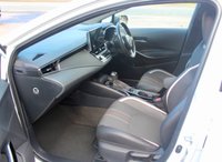 PRE-OWNED 2022 22 TOYOTA COROLLA 1.8 VVT-h GPF GR SPORT Hatchback 5dr Petrol Hybrid CVT Euro 6 (s/s) (122 ps) Pure White, 18" Alloy Wheels, Heated Seats, Reversing Camera, Smart Entry System, 8in HD Toyota Smart Connect Multimedia System, GO Satalite Navigation, Adaptive Cruise Control With Speed Limiter, DAB Radio, Auto Dimming Mirrors, Auto Headlights, Auto Folding Mirrors, Auto magic High Beam, Bluetooth Connectivity, Connected Car Functionality, Dual Zone Climate Control, Front and Rear Parking Sensors, GR Sport Styling - Exterior and Interior, Hill Start Assist, Head Up Display, LED Headlights, ISO