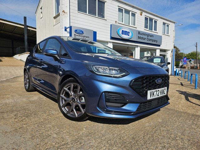 2022 72 Ford Fiesta 1.0T EcoBoost ST-Line Hatchback 5dr Petrol Manual Euro 6 (s/s) (100 ps)