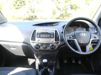 USED 2012 62 HYUNDAI I20 1.2 Active Hatchback 5dr Petrol Manual Euro 5 (85 bhp) www.suffolkcarcentre.co.uk - Located at Ilketshall