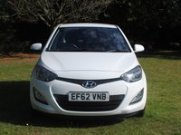 USED 2012 62 HYUNDAI I20 1.2 Active Hatchback 5dr Petrol Manual Euro 5 (85 bhp) www.suffolkcarcentre.co.uk - Located at Ilketshall