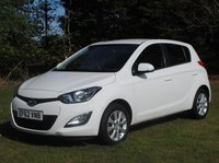 USED 2012 62 HYUNDAI I20 1.2 Active Hatchback 5dr Petrol Manual Euro 5 (85 bhp) www.suffolkcarcentre.co.uk - Located at Ilketshall