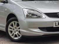 USED 2004 04 HONDA CIVIC 1.6 i-VTEC SE Hatchback 3dr Petrol Automatic (169 g/km, 108 bhp) 