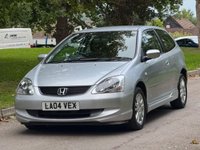 USED 2004 04 HONDA CIVIC 1.6 i-VTEC SE Hatchback 3dr Petrol Automatic (169 g/km, 108 bhp) 
