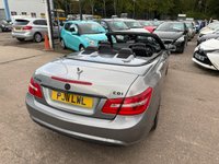 USED 2011 11 MERCEDES-BENZ E-CLASS 2.1 E250 CDI BlueEfficiency Sport Cabriolet 2dr Diesel Manual Euro 5 (204 ps) 