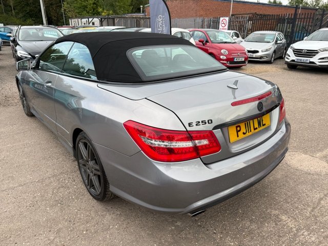 2011 MERCEDES-BENZ E-CLASS 2.1 E250 CDI BlueEfficiency Sport Cabriolet 2dr Diesel Manual Euro 5 (204 ps) - Photo 4