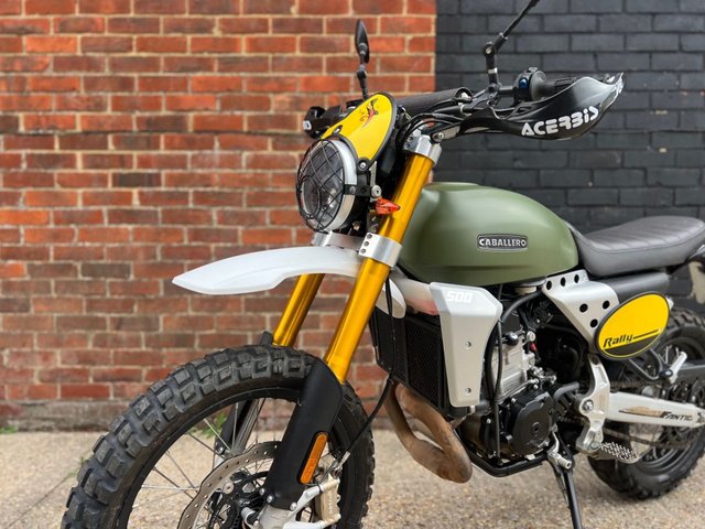 2024 24 Fantic Caballero Rally 500 460cc Adventure //  Euro 5 (38 ps) // px swap