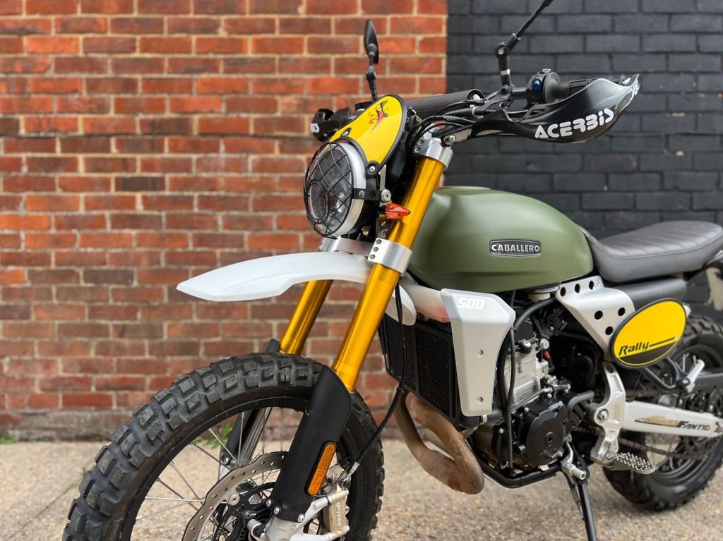USED 2024 24 FANTIC Caballero Rally 500 460cc Adventure //  Euro 5 (38 ps) // px swap 