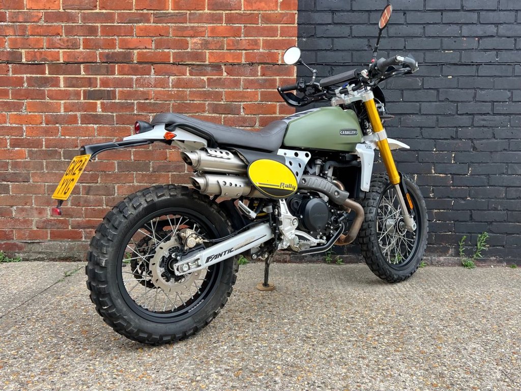 USED 2024 24 FANTIC Caballero Rally 500 460cc Adventure //  Euro 5 (38 ps) // px swap 