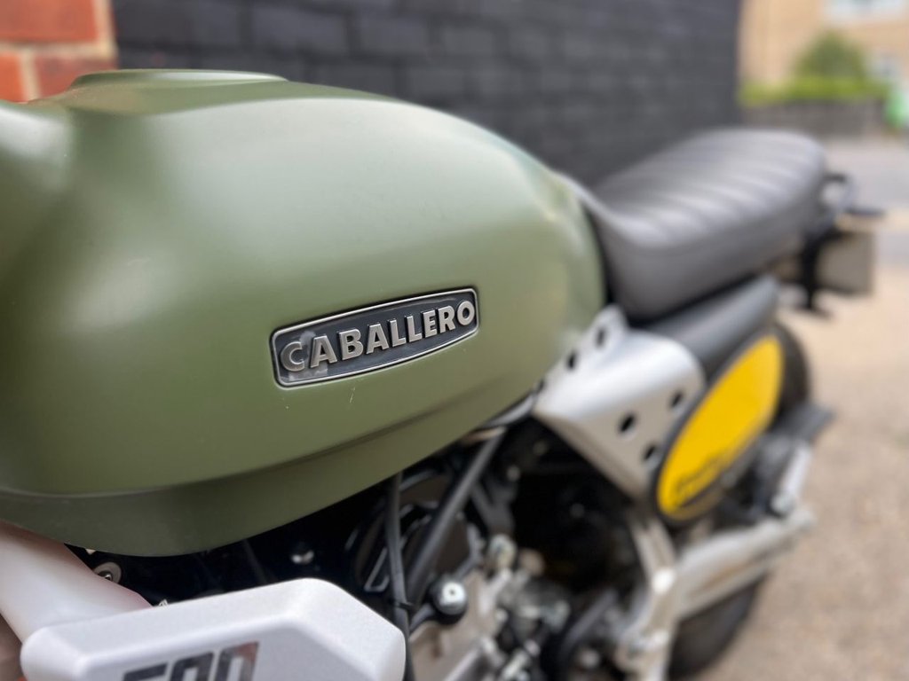 USED 2024 24 FANTIC Caballero Rally 500 460cc Adventure //  Euro 5 (38 ps) // px swap 