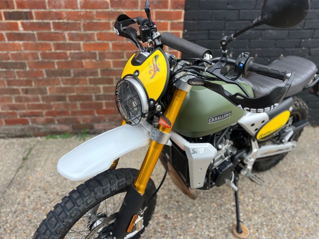 USED 2024 24 FANTIC Caballero Rally 500 460cc Adventure //  Euro 5 (38 ps) // px swap 