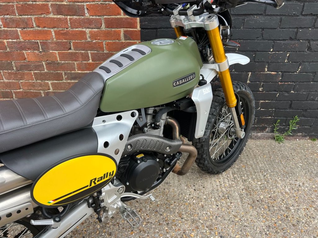 USED 2024 24 FANTIC Caballero Rally 500 460cc Adventure //  Euro 5 (38 ps) // px swap 