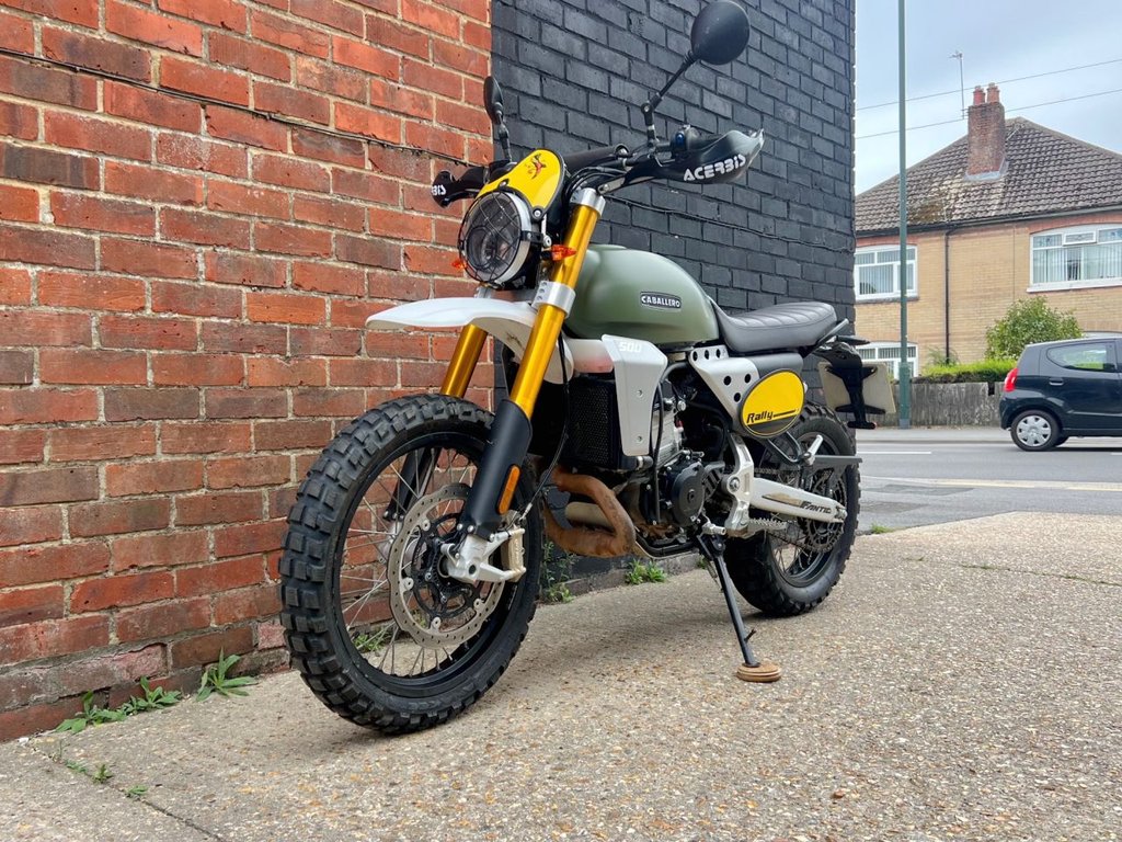 USED 2024 24 FANTIC Caballero Rally 500 460cc Adventure //  Euro 5 (38 ps) // px swap 