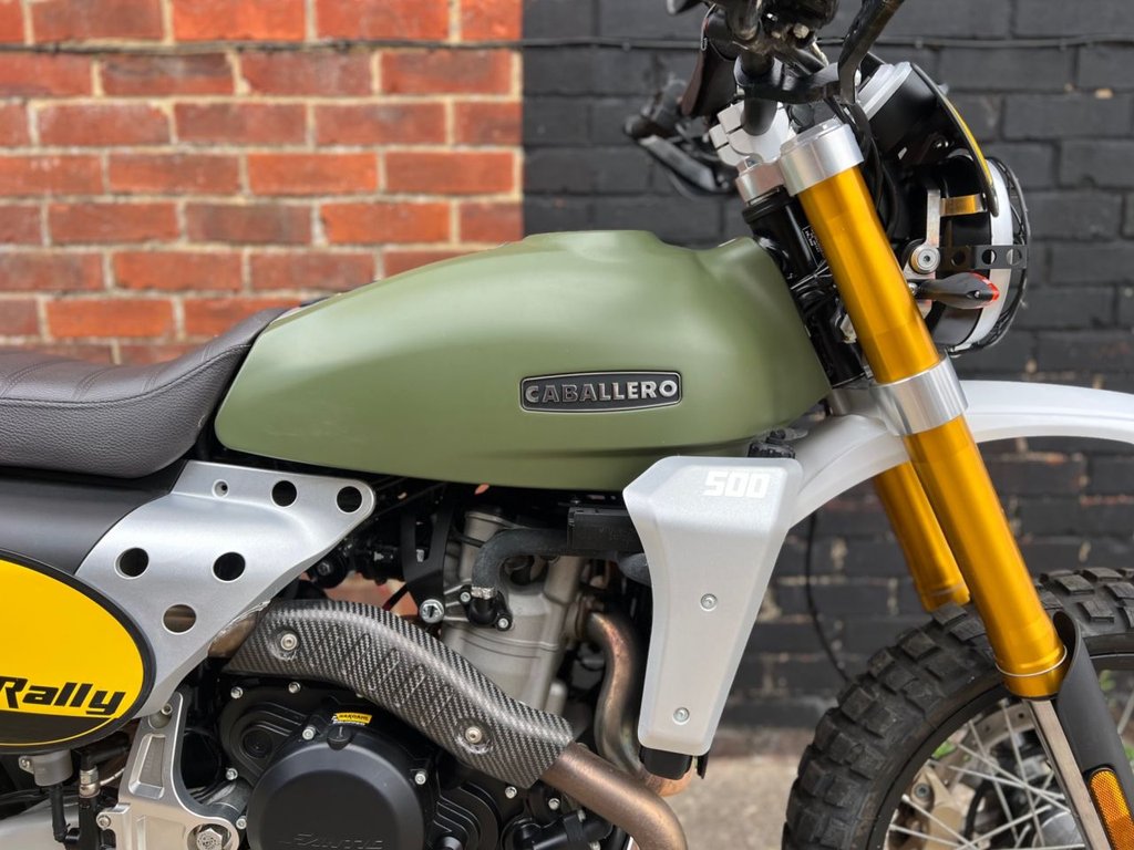 USED 2024 24 FANTIC Caballero Rally 500 460cc Adventure //  Euro 5 (38 ps) // px swap 