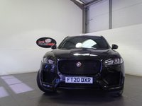 USED 2020 20 JAGUAR F-PACE 2.0 D180 Chequered Flag SUV 5dr Diesel Auto AWD Euro 6 (s/s) (180 ps) SAT NAV LEATHER CRUISE PAN ROOF CAMERA MASSIVE SPEC ONLY 14000 MILES