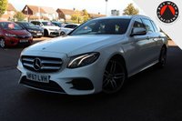 USED 2017 67 MERCEDES-BENZ E-CLASS 2.0 E220d AMG Line Estate 5dr Diesel G-Tronic+ Euro 6 (s/s) (194 ps) - EURO 6 - ULEZ, SAT NAV, HTD/LEATHER/ALCANTARA, E/TAILGATE, 19" ALLOYS, R/CAMERA, P/ASSIST, LEDS, CRUISE, DAB & BLUETOOTH