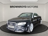 USED 2008 04 AUDI RS4 CABRIOLET 4.2 Convertible 2dr Petrol Manual quattro (336 g/km, 415 bhp) BUCKET SEATS+LOW MILES+FASH