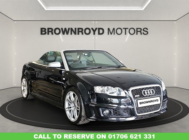 View our Audi Rs4 Cabriolet 4.2 Convertible 2dr Petrol Manual quattro (336 g/km, 415 bhp)