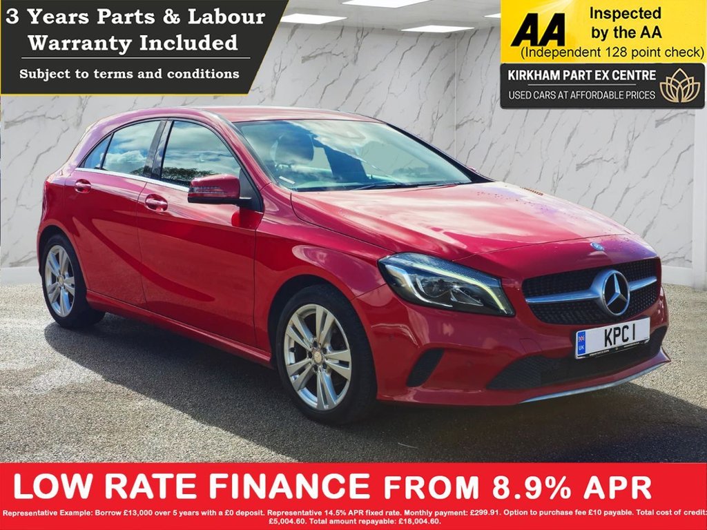MERCEDES-BENZ A-CLASS 1.5 A180d Sport (Premium) Hatchback 5dr Diesel 7G-DCT Euro 6 (s/s) (109 ps) NATIONWIDE PARTS & ...