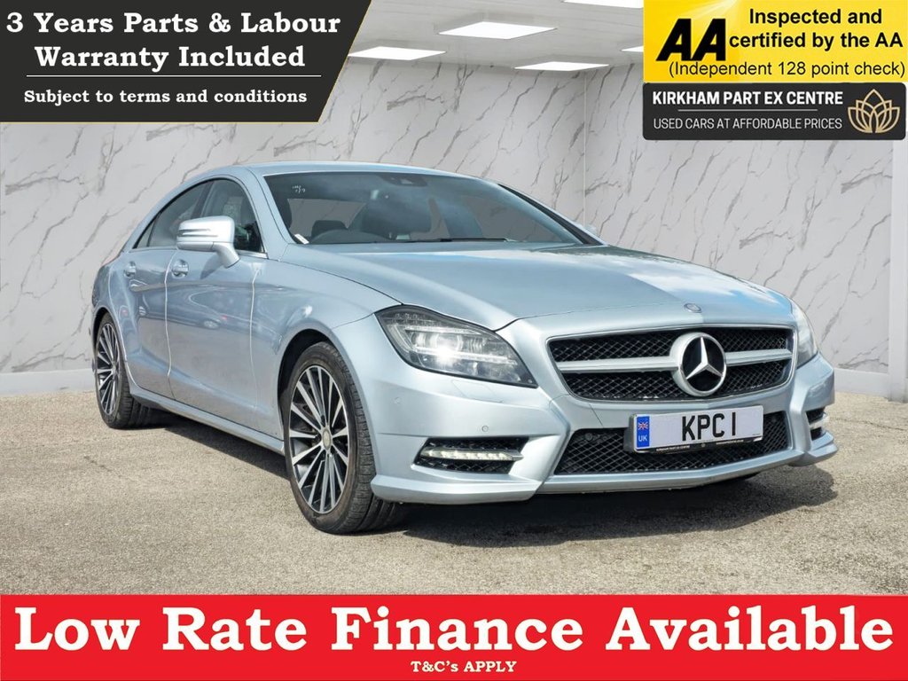 MERCEDES-BENZ CLS CLASS 3.0 CLS350 CDI V6 AMG Sport Coupe 4dr Diesel G-Tronic+ Euro 5 (s/s) (265 ps) NATIONWIDE PARTS & LABOUR WARRANTY INCLUDED + 12 MONTHS AA BREAKDOWN FREE