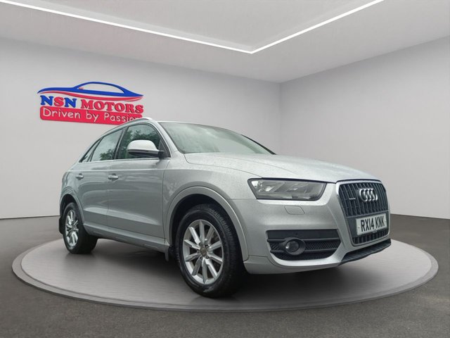 2022 14 AUDI Q3 2.0 TDI SE SUV 5dr Diesel S Tronic quattro Euro 5 (s/s) (177 ps) 12 Months AA Breakdown - Free