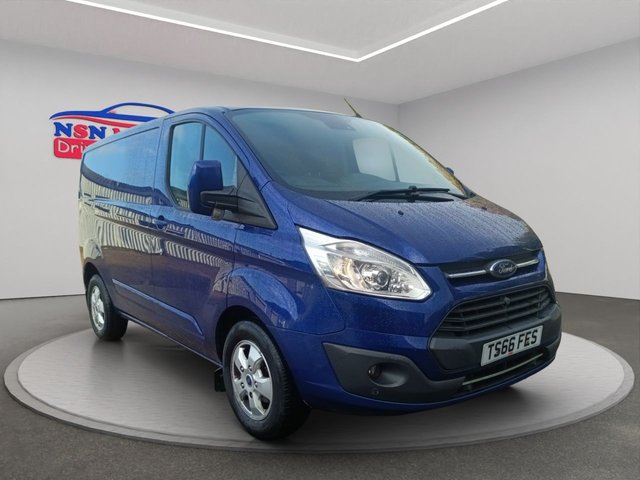2017 66 FORD TRANSIT CUSTOM 2.0 TDCi 290 Limited Panel Van 5dr Diesel Manual L1 H2 (172 g/km, 168 bhp) 12 Months AA Breakdown - Free
