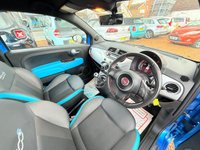 USED 2015 15 FIAT 500 1.2 S Hatchback 3dr Petrol Manual Euro 6 (s/s) (69 bhp) Electronica Blue Metallic + Alloys - Just &pound;35 Road Tax