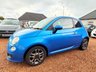 USED 2015 15 FIAT 500 1.2 S Hatchback 3dr Petrol Manual Euro 6 (s/s) (69 bhp) Electronica Blue Metallic + Alloys - Just &pound;35 Road Tax
