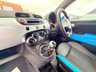 USED 2015 15 FIAT 500 1.2 S Hatchback 3dr Petrol Manual Euro 6 (s/s) (69 bhp) Electronica Blue Metallic + Alloys - Just &pound;35 Road Tax
