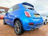 USED 2015 15 FIAT 500 1.2 S Hatchback 3dr Petrol Manual Euro 6 (s/s) (69 bhp) Electronica Blue Metallic + Alloys - Just &pound;35 Road Tax