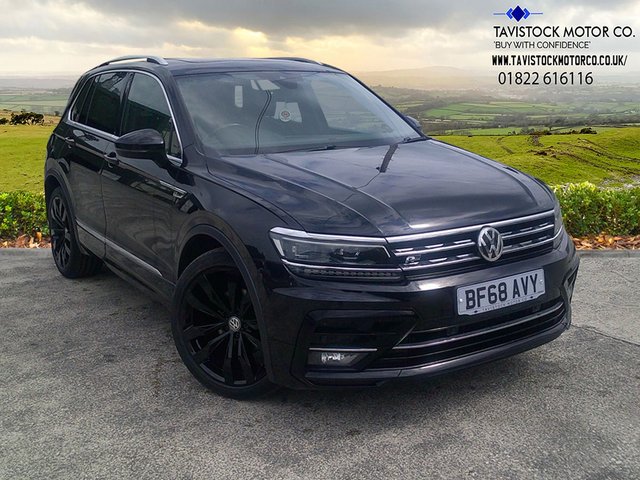 2018 68 VOLKSWAGEN TIGUAN 2.0 TDI R-Line SUV 5dr Diesel Manual Euro 6 (s/s) (150 ps) 2 OWNERS + GREAT SPEC