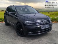 USED 2018 68 VOLKSWAGEN TIGUAN 2.0 TDI R-Line SUV 5dr Diesel Manual Euro 6 (s/s) (150 ps) 2 OWNERS + GREAT SPEC