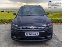 USED 2018 68 VOLKSWAGEN TIGUAN 2.0 TDI R-Line SUV 5dr Diesel Manual Euro 6 (s/s) (150 ps) 2 OWNERS + GREAT SPEC