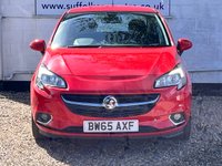 USED 2016 65 VAUXHALL CORSA 1.4i ecoFLEX SRi Hatchback 5dr Petrol Manual Euro 6 (90 ps) www.suffolkcarcentre.co.uk - Located at Lowestoft