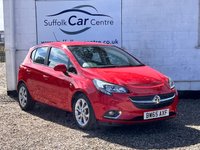 USED 2016 65 VAUXHALL CORSA 1.4i ecoFLEX SRi Hatchback 5dr Petrol Manual Euro 6 (90 ps) www.suffolkcarcentre.co.uk - Located at Lowestoft
