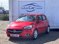 USED 2016 65 VAUXHALL CORSA 1.4i ecoFLEX SRi Hatchback 5dr Petrol Manual Euro 6 (90 ps) www.suffolkcarcentre.co.uk - Located at Lowestoft