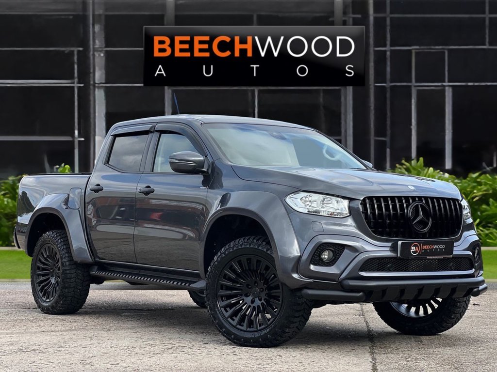 USED 2018 68 MERCEDES-BENZ X-CLASS 2.3 CDI BEECHWOOD CUSTOM Pickup Double Cab 4dr Diesel Auto 4MATIC Euro 6 (190 ps) *AWARD WINNING DEALERSHIP*