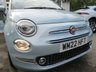 USED 2022 22 FIAT 500 1.0 MHEV Dolcevita Hatchback 3dr Petrol Manual Euro 6 (s/s) (70 bhp) This very low mileage example with only 10,606 miles from new comes perfectly maintained with full service history (3 x service records) plus a detailed inspection upon arrival to us. One Owner. MOT until July 2026 (no advisories). Only Insurance Group 9!