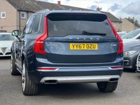USED 2017 67 VOLVO XC90 2.0h T8 Twin Engine 10.4kWh Inscription Pro SUV 5dr Petrol Plug-in Hybrid Auto 4WD Euro 6 (s/s) (407 ps) THIS CAR COMES WITH 6 MONTHS WARRANTY , BREAKDOWN COVER & RECOVERY++  GREAT EXAMPLE OF AUTOMATIC 4 X 4 + NAVIGATION SYSTEM + BLUETOOTH + DAB RADIO + USB CONNECTION + AUX CONNECTION + FRONT AND REAR PARKING SENSORS + REVERSING 360 CAMERA + FULL  LEATHER TRIM  + FRONT HEATED SEATS + HEATED STEERING WHEEL + FRONT MEMORY SEATS + CRUISE CONTROL + CLIMATE CONTROL + PRIVACY GLASS + 21 INCH ALLOY WHEELS + ALL OUR CARS COMES WITH MINIMUM 6 MONTHS MOT + FRONT HEATED SEATS PANAROMIC ROOF + AUTO START STOP