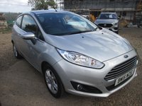 USED 2015 15 FORD FIESTA 1.25 Zetec Hatchback 3dr Petrol Manual Euro 5 (82 ps) ZETEC+BLUETOOTH+2KEYS+1.25 PETROL