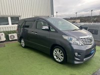 USED 2010 TOYOTA ALPHARD CAMPERVAN TOYOTA ALPHARD 3.5 AUTOMATIC VERY LOW MILEAGE IDEAL FOR CUSTOM CAMPER CONVERSION #01191 IDEALFOR CUSTOM CAMPER CONVERSION