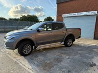 USED 2018 68 MITSUBISHI L200 2.4 DI-D DC Warrior Pickup Double Cab 4dr Diesel Auto 4WD Euro 6 (178 ps) Brand-new MOT & Tyres
