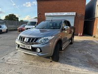 USED 2018 68 MITSUBISHI L200 2.4 DI-D DC Warrior Pickup Double Cab 4dr Diesel Auto 4WD Euro 6 (178 ps) Brand-new MOT & Tyres