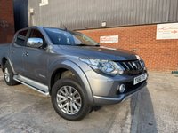 USED 2018 68 MITSUBISHI L200 2.4 DI-D DC Warrior Pickup Double Cab 4dr Diesel Auto 4WD Euro 6 (178 ps) Brand-new MOT & Tyres