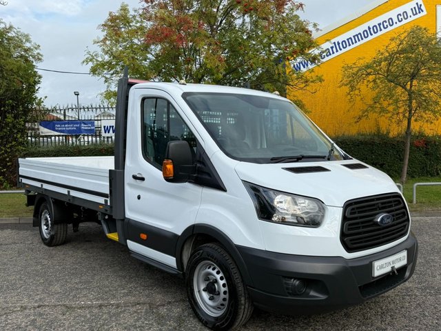 2018 68 Ford Transit 2.0 350 EcoBlue L3 LWB 12 FT DROPSIDE [ Factory Body ] RWD Euro 6 (s/s) (130 ps)