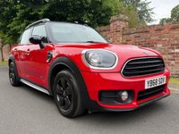 USED 2018 68 MINI COUNTRYMAN 2.0 Cooper D Classic SUV 5dr Diesel Auto ALL4 Euro 6 (s/s) (150 ps) 3 OWNERS, EXCELLENT MINI SERVICE HISTORY, 1YR MOT, NAV, ALLOYS, AIR CON, BLUETOOTH, CRUISE, PARKING SENSORS, RADIO CD, E/WINDOWS, R/LOCKING, FREE WARRANTY, FINANCE AVAILABLE, HPI CLEAR, PART EXCHANGE WELCOME,